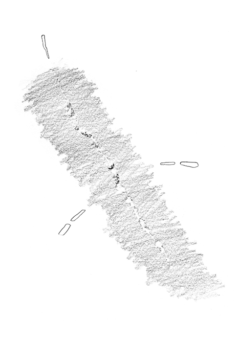 Frottage, bearbeitet
