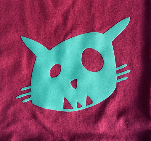 T-Shirt mit Katze